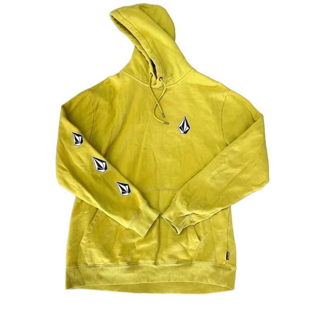 Volcom Stone Logo Yellow Hoodie